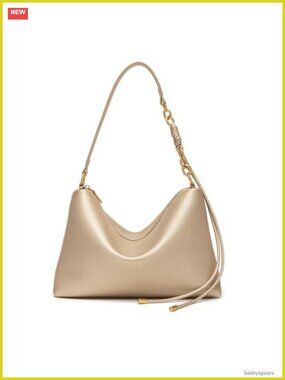 Soft Vegan Leather Hobo Shoulder Bag Crossbody Purse Adjustable Strap